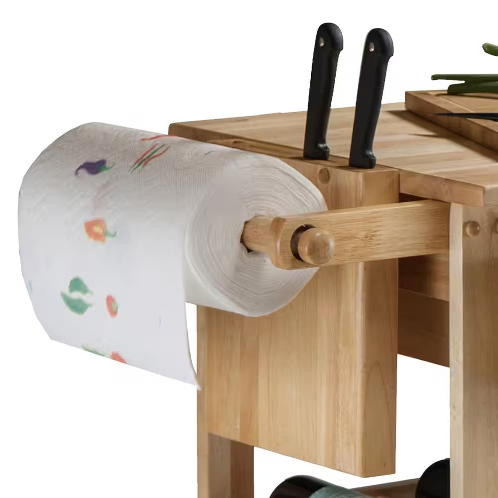 Finland Natural Kitchen Cart