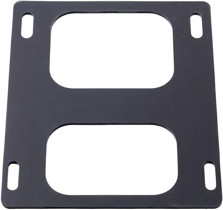 Rear Tour Trunk Pack Rack Cushion Rubber Mat Pad – Vibration-Reducing Detachable