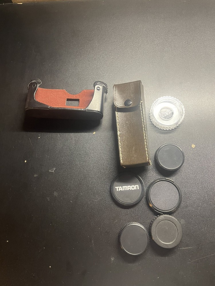 Camera Parts. Mainly Camera Lens Cases (A7)