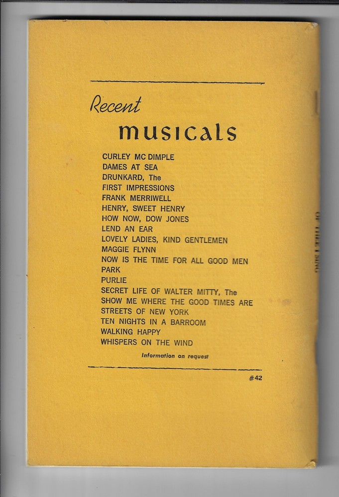Of Thee I Sing Script Libretto Broadway, Original Production