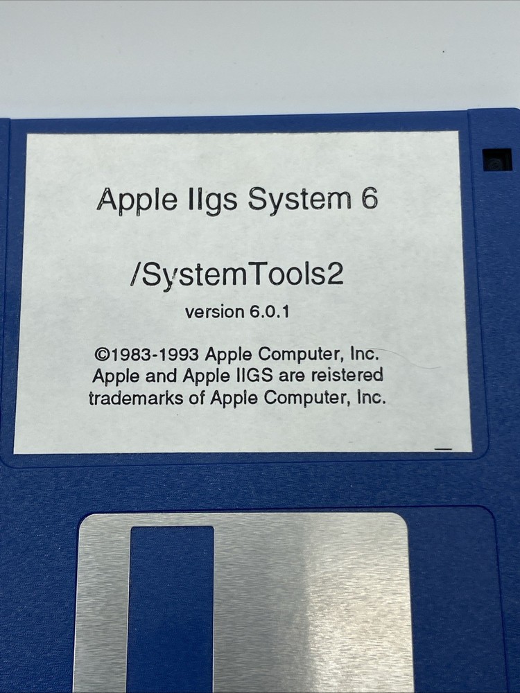 90s Apple IIGS Stystem Tools Floppy Disk Lot Of 5 Vintage PC Programs untested