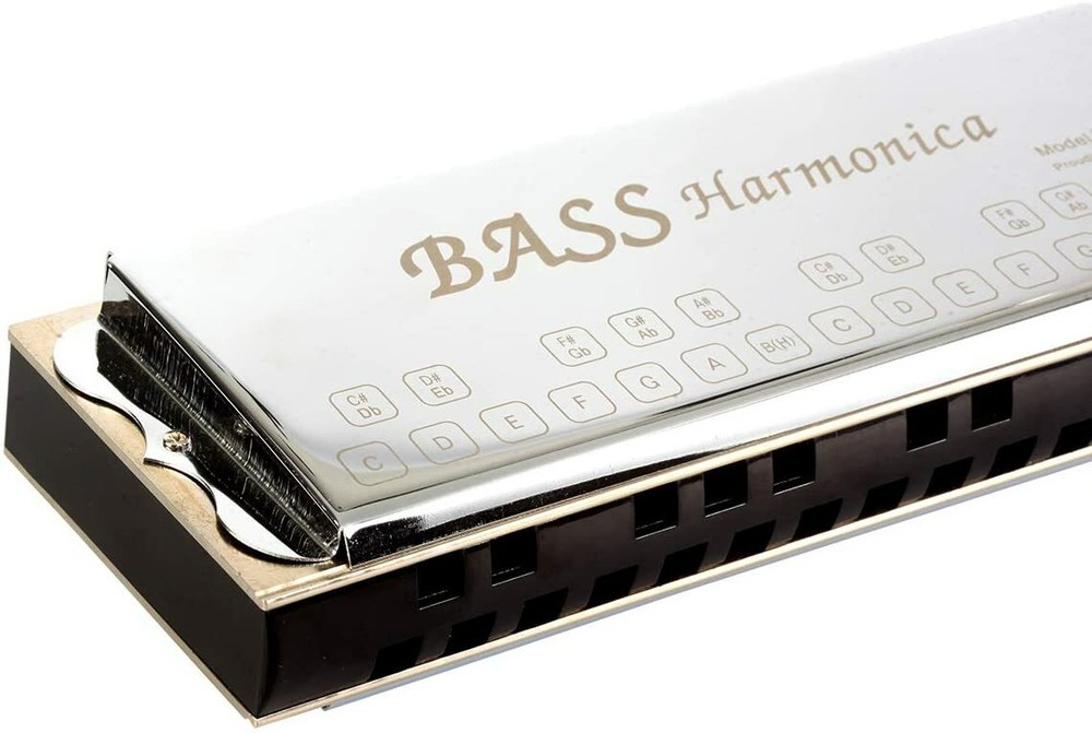 EASTTOP NE01 Bass Harmonica Ensemble Harmonica Professional Portable with Case