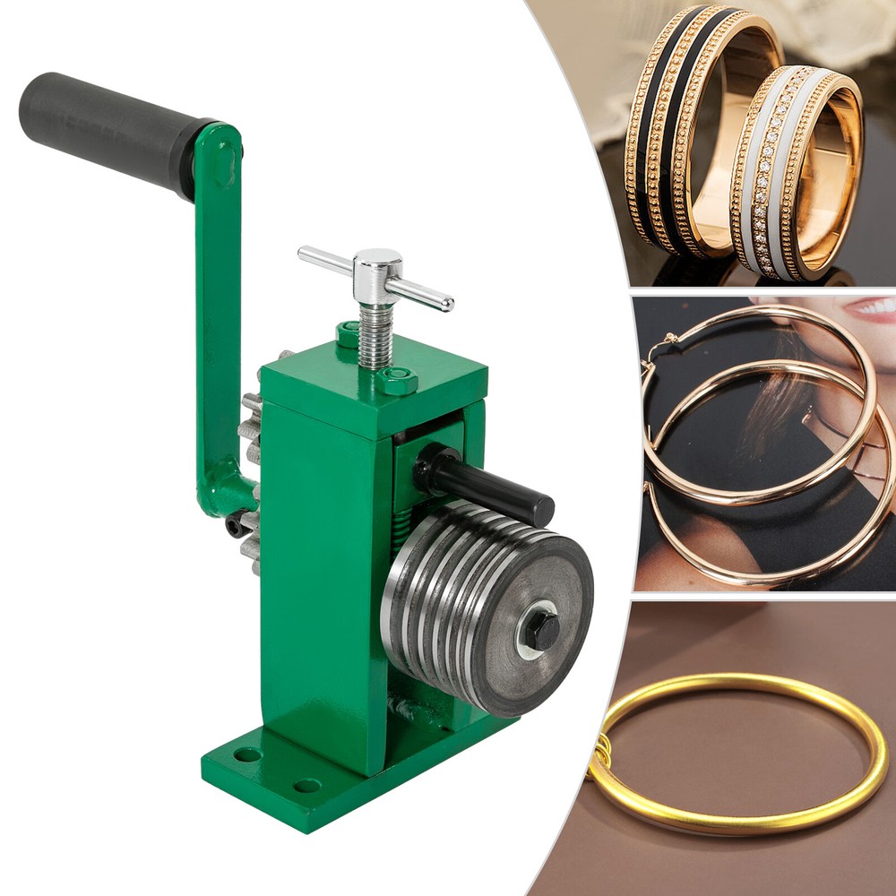 Handcrank Ring Earring Bending Machine Ring Bender Jewelry Crafts Making Tool