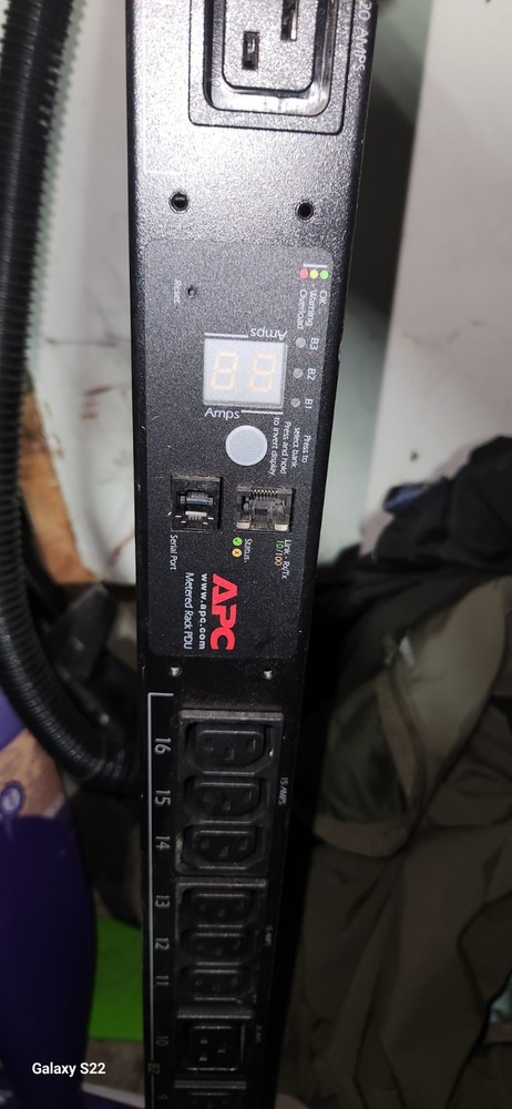 APC AP7869 Power Distribution Unit - Black