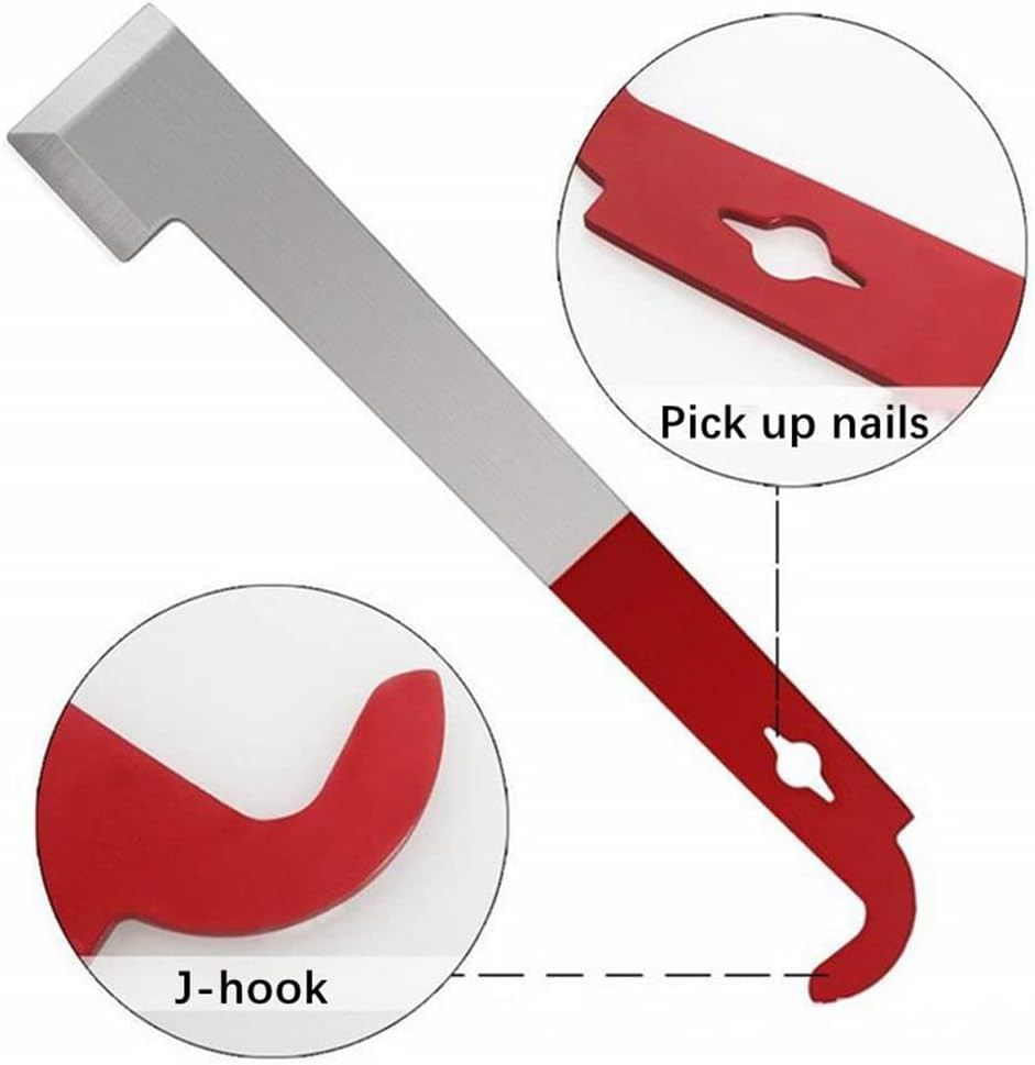 2PCS Stainless Steel Bee Hive Scraper,Bee Hive Tool Beekeeping Scraper,J Hook an