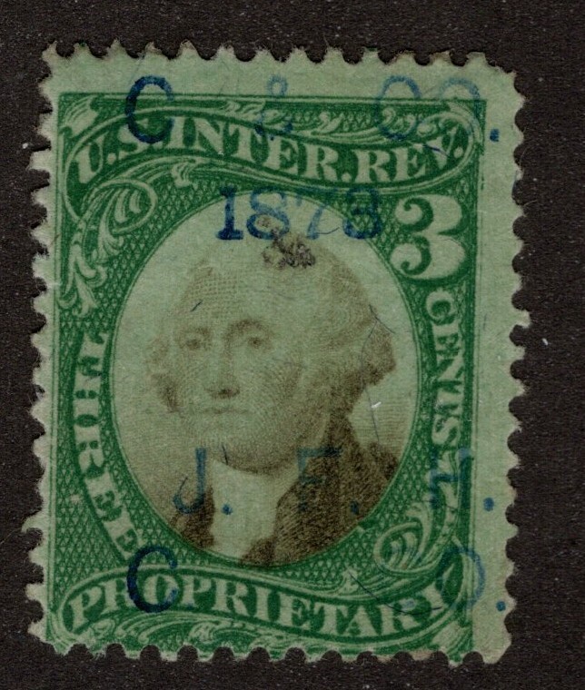 US Scott RB3a Proprietary - CV 32.50$