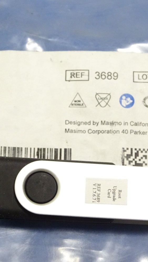 Masimo Root SOFTWARE UPGRADE TOOL REF 3689 V 1.7.6.7 i