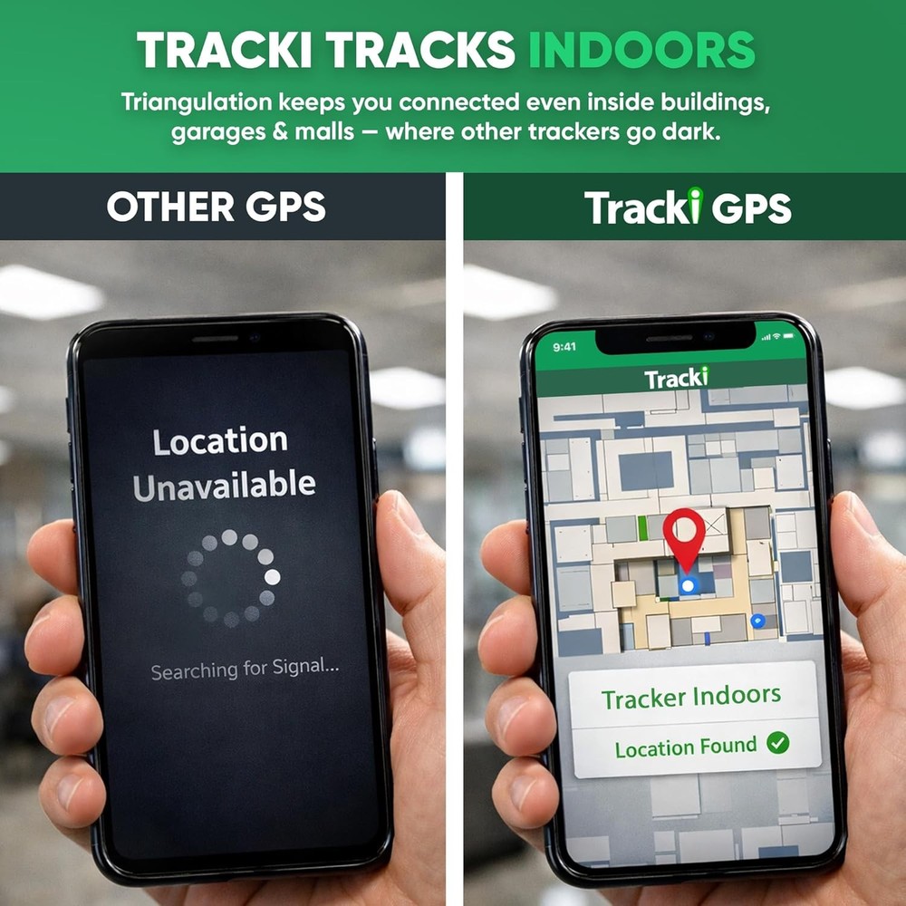 Tracki GPS Tracker for Vehicles – Real-Time 4G LTE Assets & Car Tracking Devic
