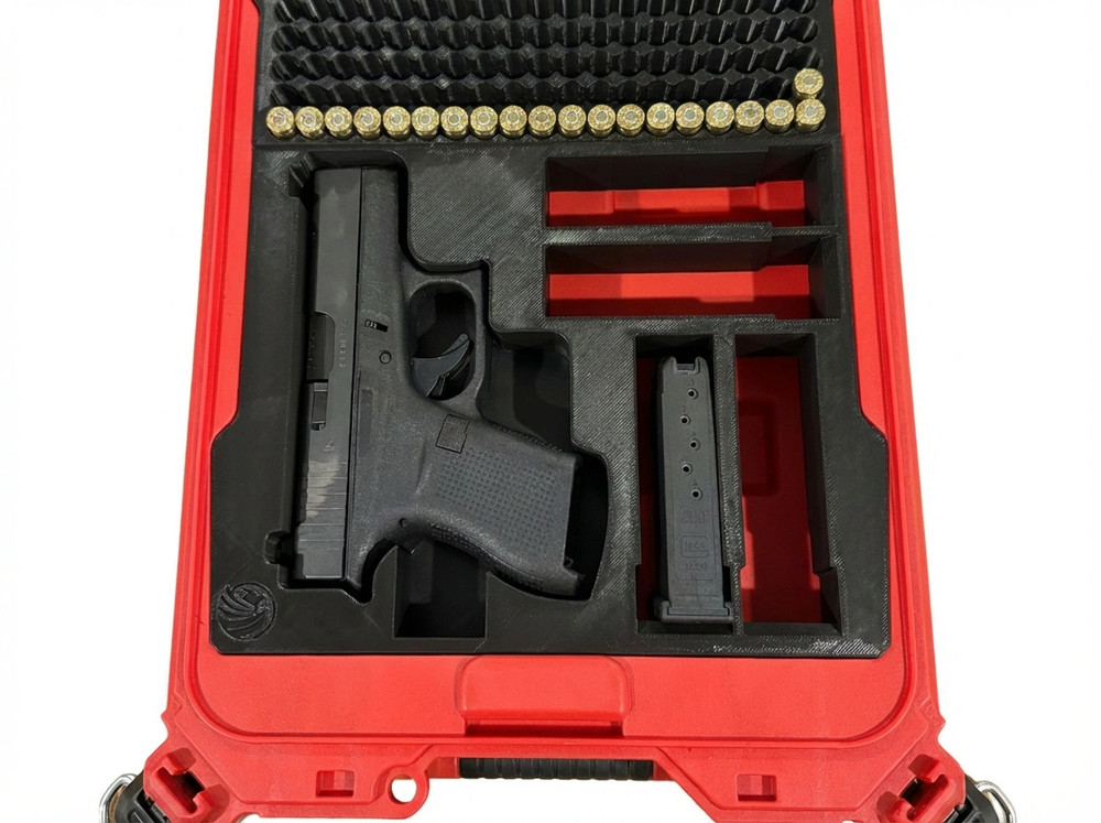 Glock 42 Milwaukee PACKOUT Low Profile Bin (Insert Only)