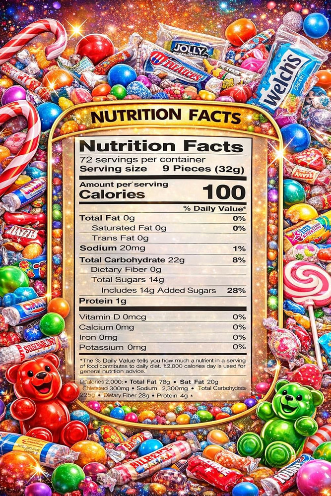 Ultimate Assorted Candy Mix 2 LB Bulk – Individually Wrapped Candy Variety Pack