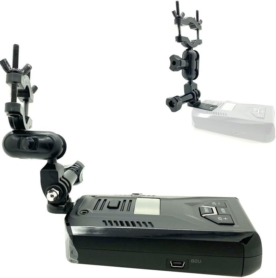 Uniden Radar Detector Rearview Mirror Stem Mount - Quick & Secure Installation