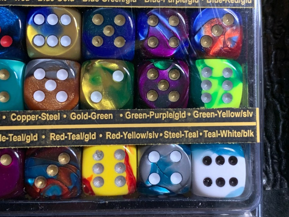 Chessex Dice Reference Pack Packet Catalog - Gemini 2019 RPG Tabletop Gaming CCG