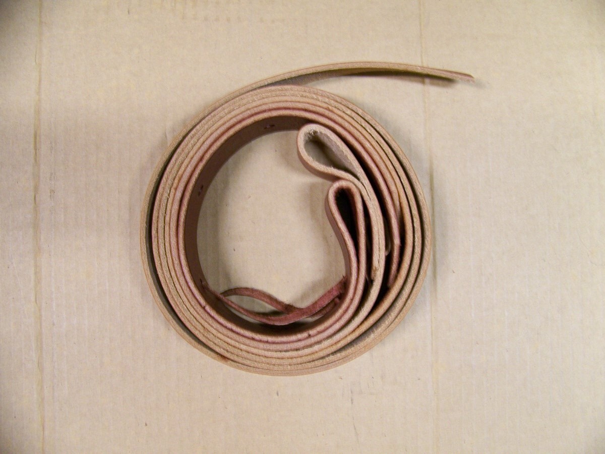 Leather Saddle Front Cinch Strap Set Leather Saddle Latigo Tie & Off Billet Set