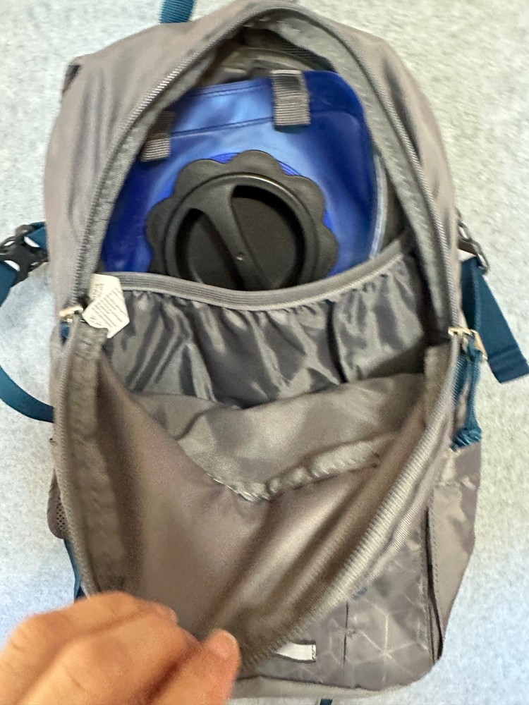 Ozark Trail 14 Liter Hydration Backpack, Grey - Used