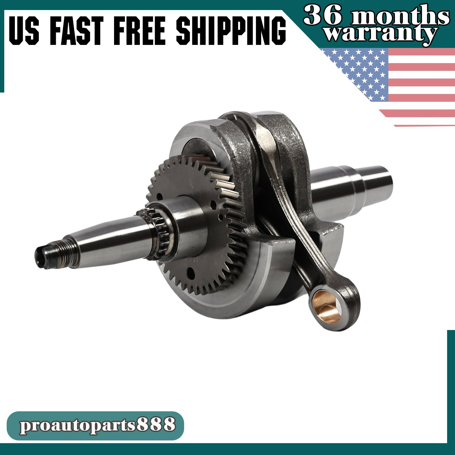 New Crankshaft 2204729 For Polaris 2012-2017 Ranger ACE RZR Sportsman 570