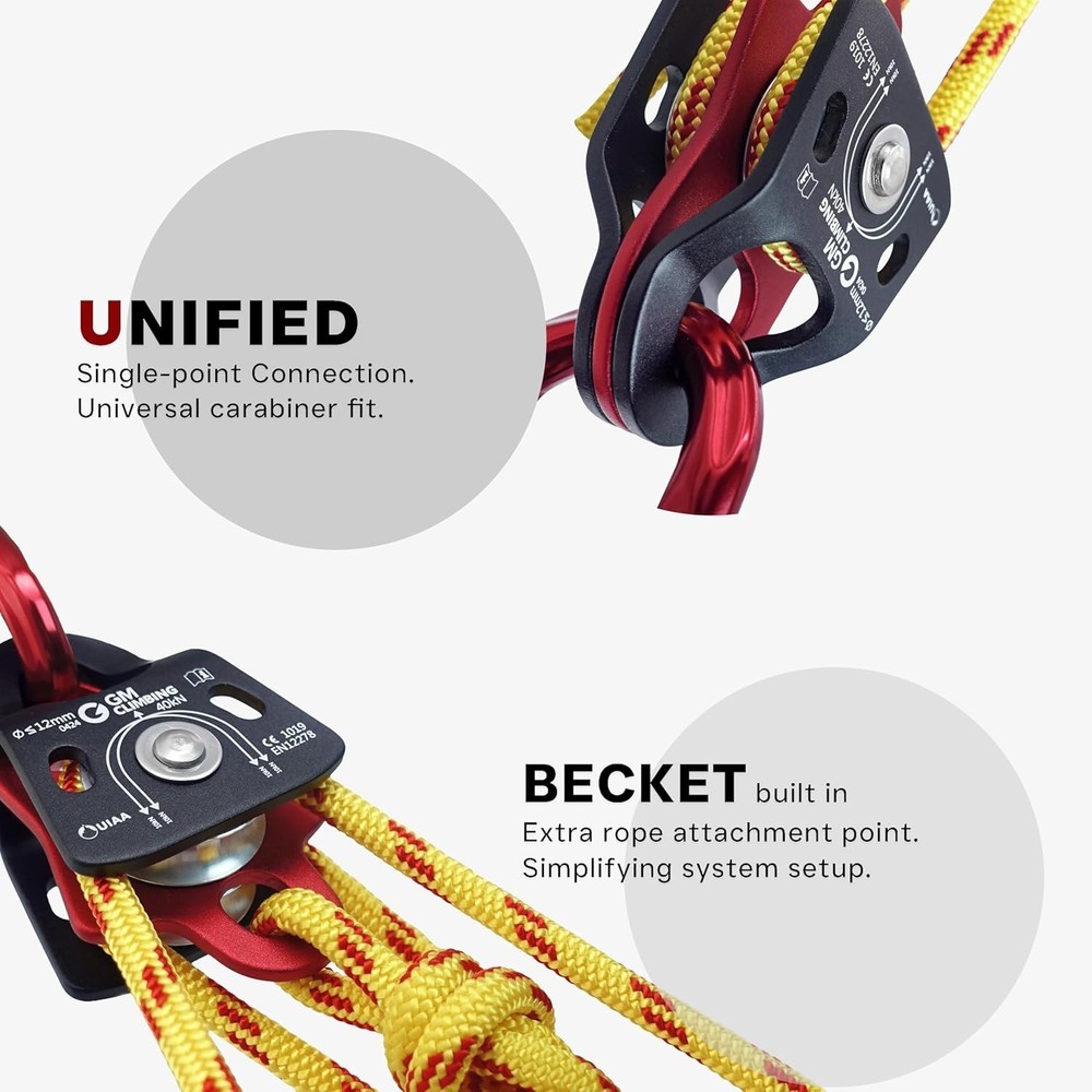Lightweight Block and Tackle Replacement