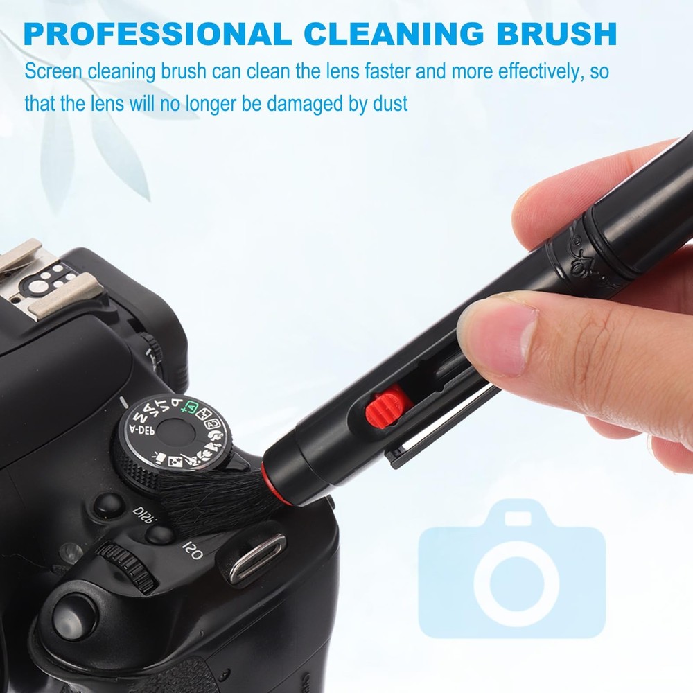 Camera Dusting Brush, Multifunction Cleaning Brush Keyboard Lens Cleaning Pen...