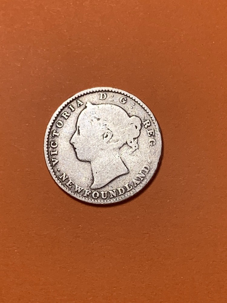 1896 Newfoundland Silver 10 Cents (A2586)