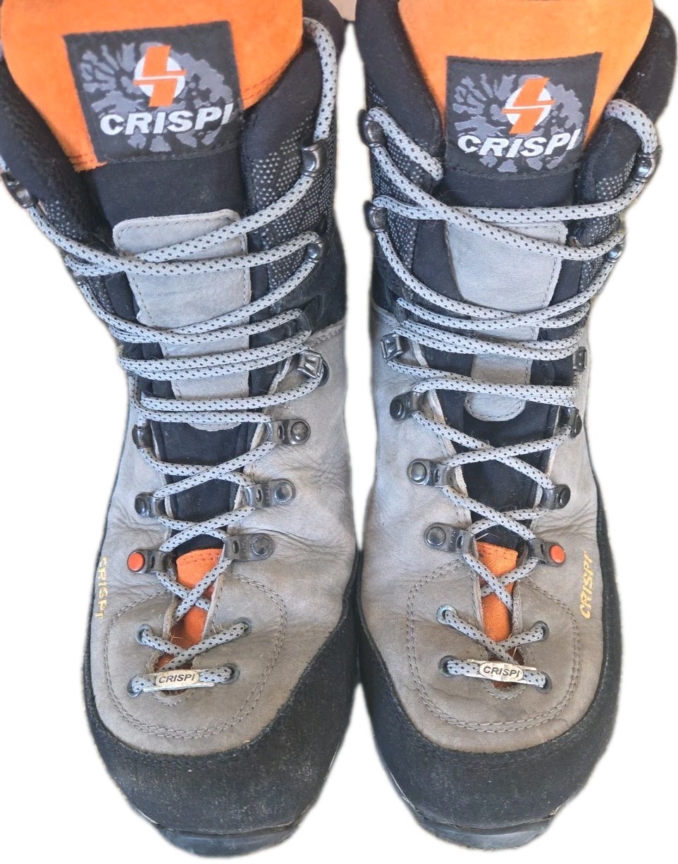 Crispi Laponia ll GTX Mens 11.5 Grey Black Orange Gore-Tex Hiking