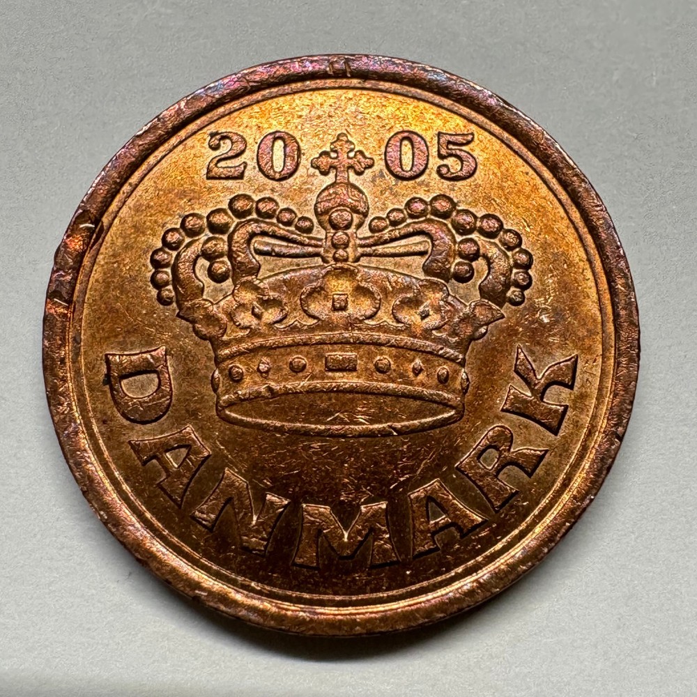 2005 Denmark 25 Ore - Coin #075