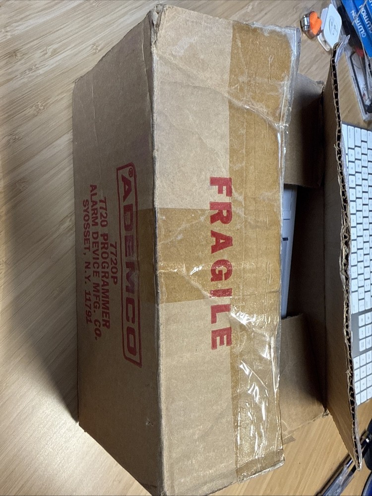 Honeywell Ademco 7720 Programming Keppad