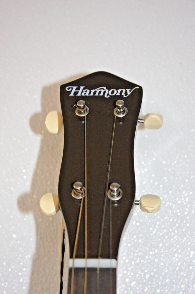 Harmony 4800 4 String Open Back Banjo With Case