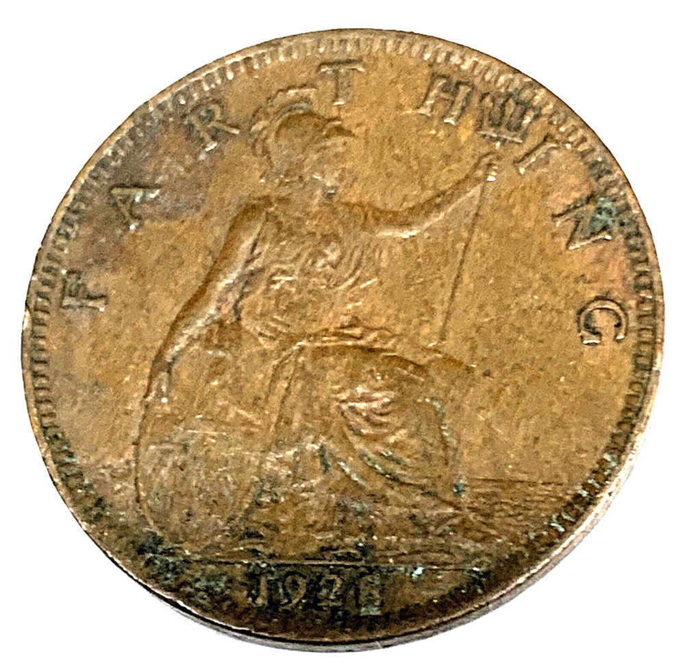 # C670   GREAT BRITAIN    COIN,    FARTHING  1928
