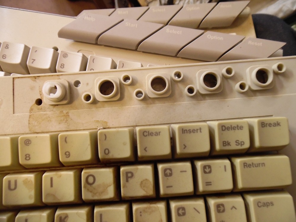 XEGM KEYBOARD W/CASE & cable for Atari XEGM Computer A condition