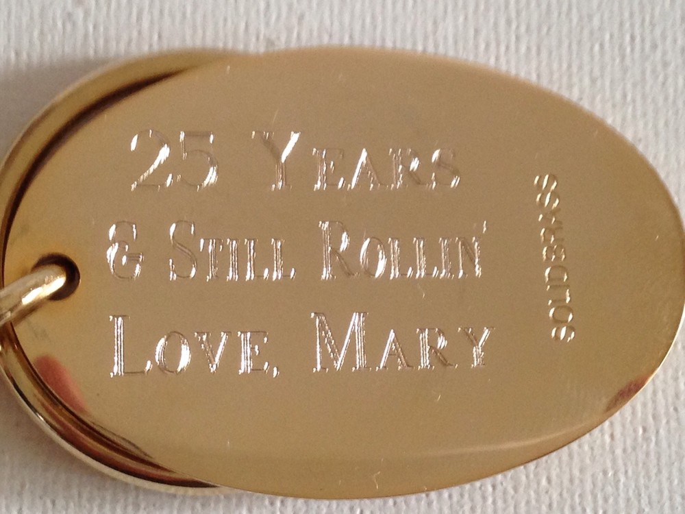 Cadillac Escalade Keychain Solid Brass key chain Personalized Free