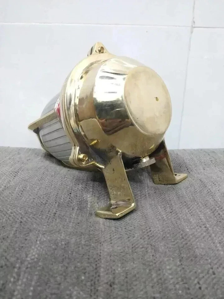 Nautical Maritime Style Marine Antique Brass Wall Mount Indoor Outdoor Light