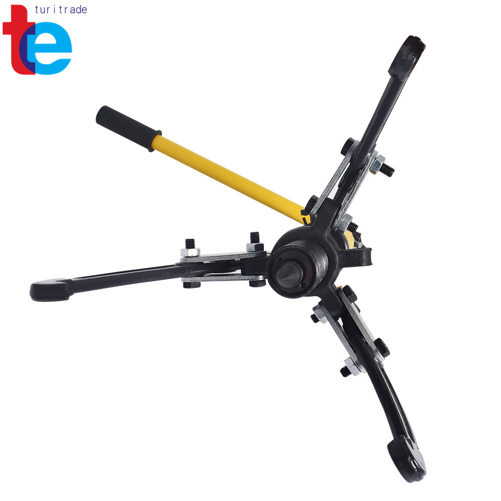 5 Ton 3-Jaw Hydraulic Gear Puller Set Wheel Bearing Pulling Separator w/Case