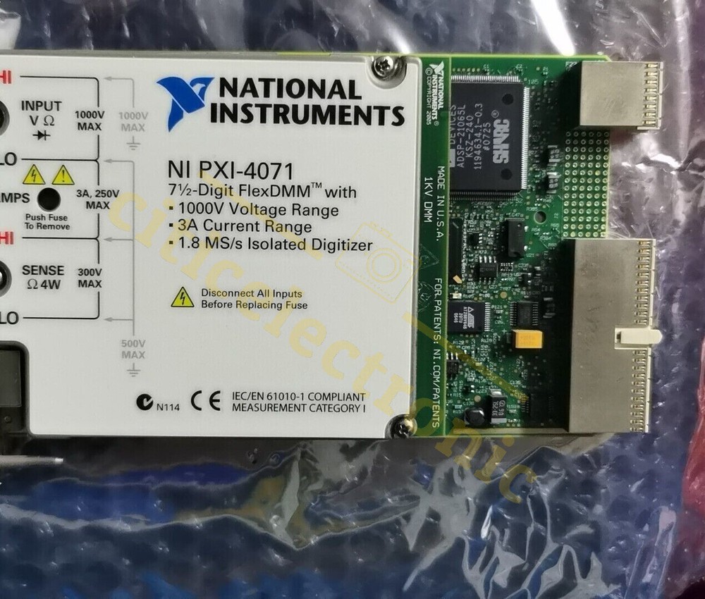 New National Instruments NI PXI-4071 7½-Digit FlexDMM Digital Multimeter Module