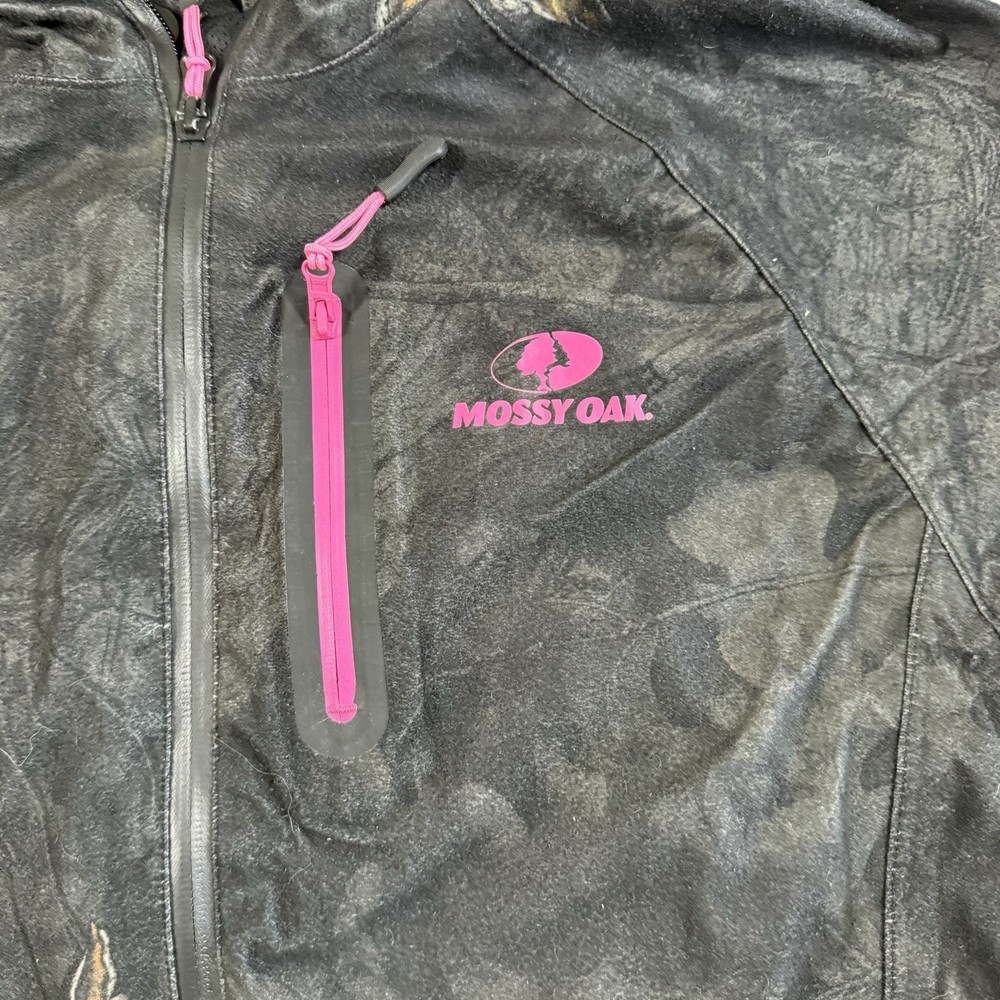 Womens Mossy Oak Lightweight Scent Control Jacket Mossy Oak Eclipse Pink Large