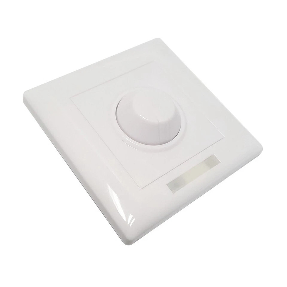 DC12-24V 8A Wall Switch Single Color LED Dimmer With IR 12-Keys Remote Control