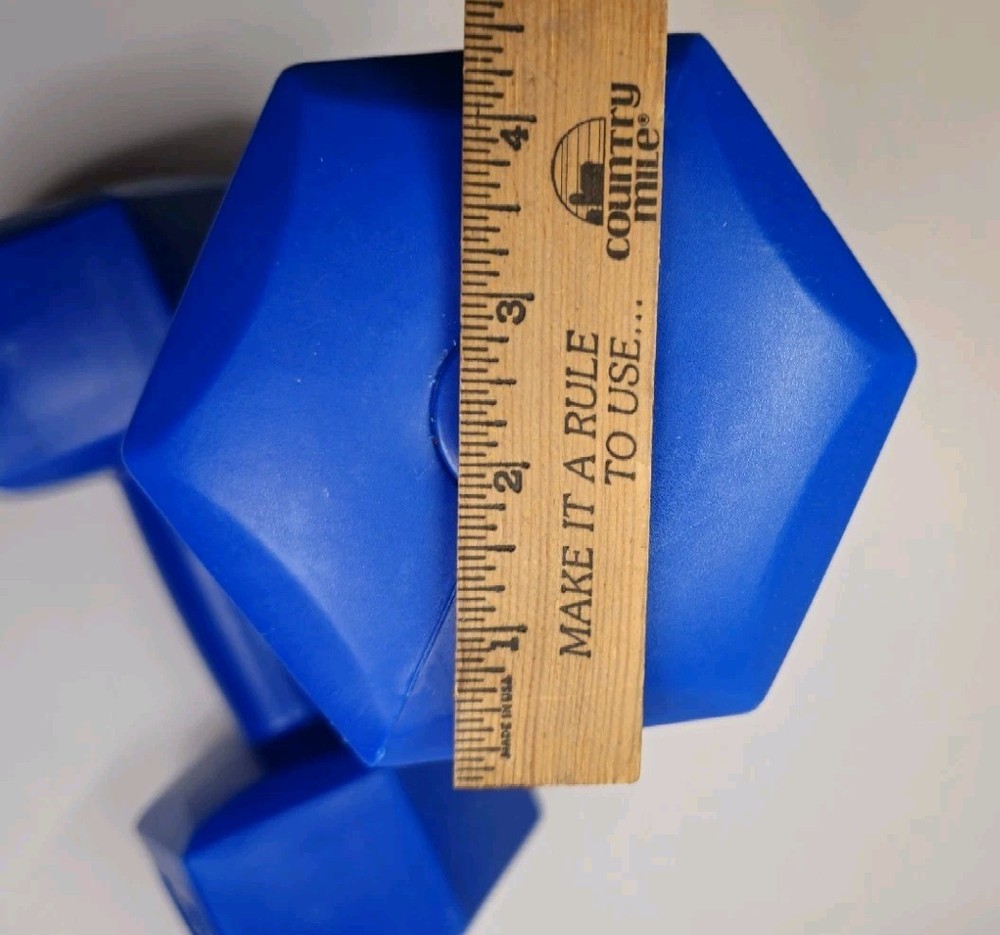 2 Sharper Image 10 lb Dumbbells Weights Exercise Equipment Workout