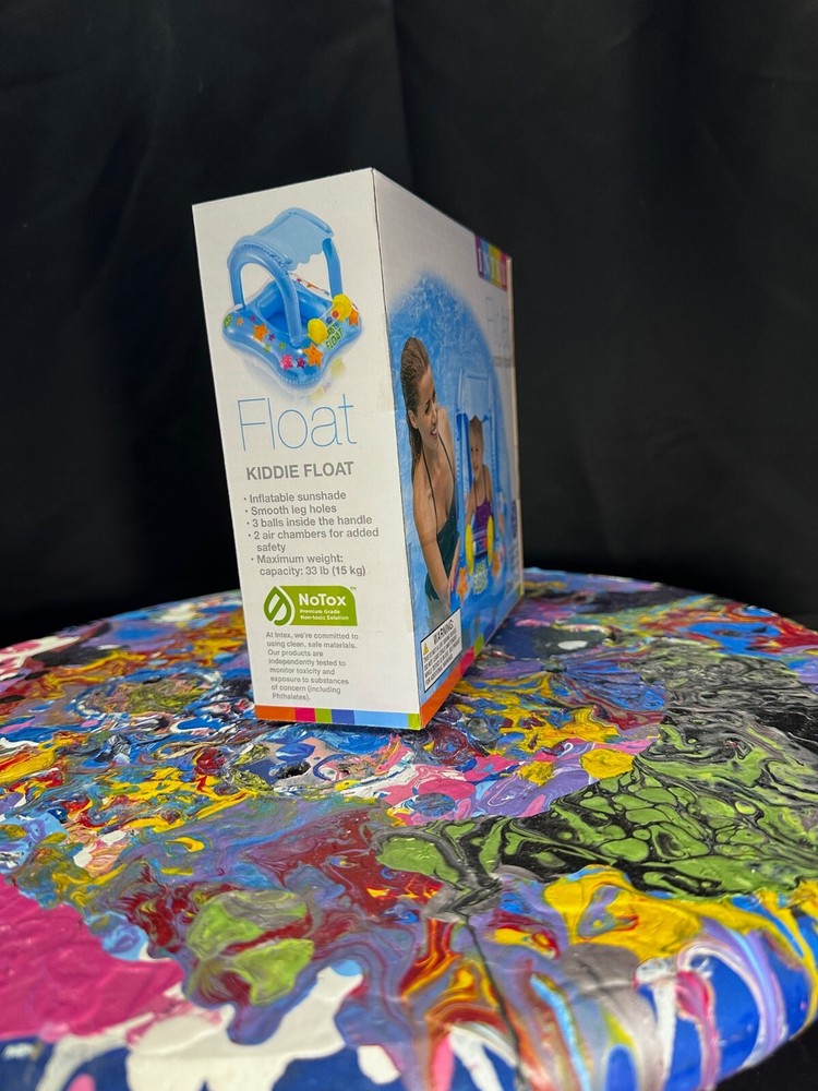 Intex Kiddie Float with canopy shade