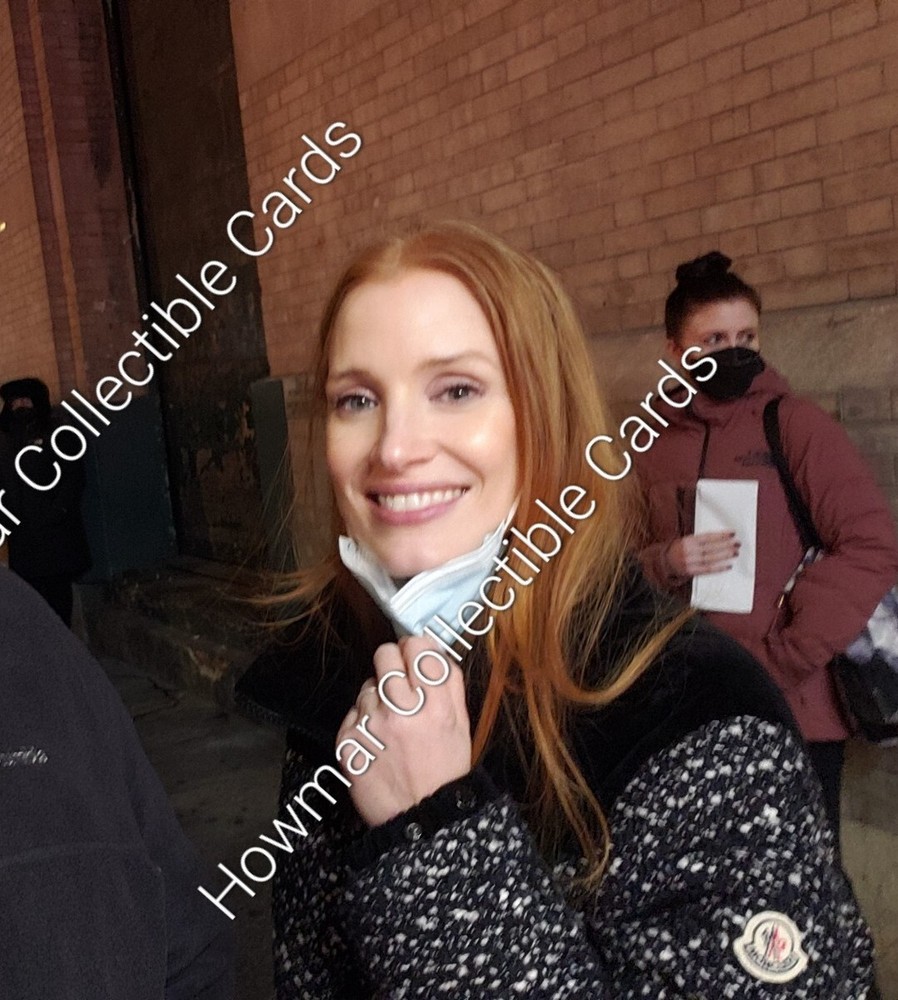 Jessica Chastain Signed Script - The Martian - JSA