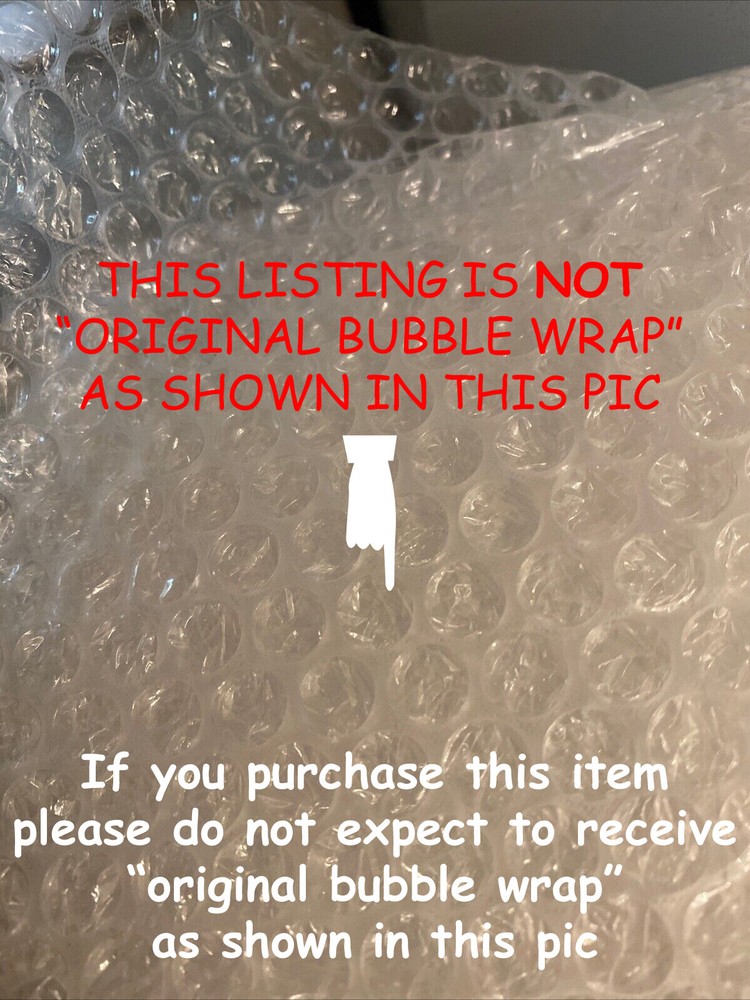 3/16" Small Bubble Cushioning Wrap Padding Roll 700'x 12" Wide Perforated 700FT