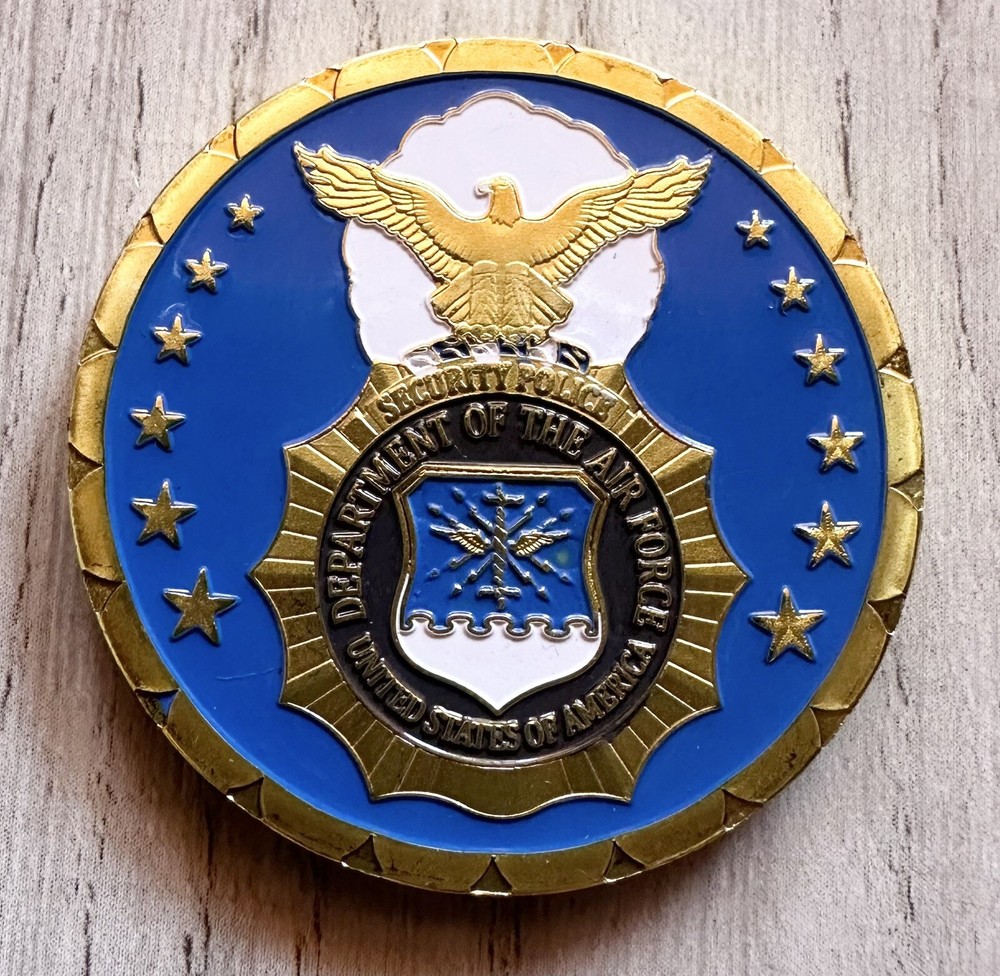 United States Air Force SECURITY FORCES Challenge Coin