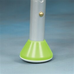 Walker Glides, Walker Glide Caps, Walker Slides, Rubber Tips, Green, 2 Count