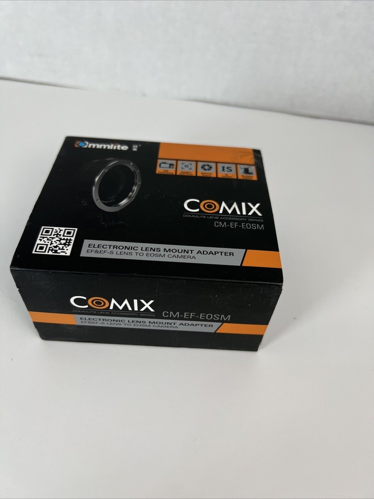 Electronic Lens Mount Adapter CM-EF-EOSM Commlite COMIX
