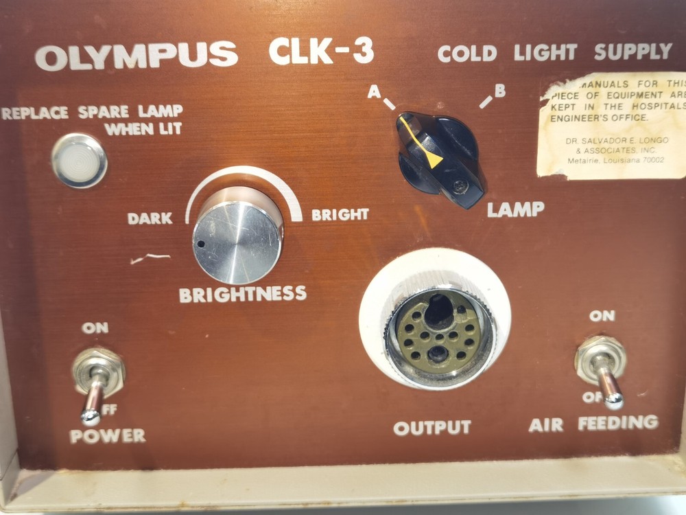 Olympus CLK-3 CLK3 Light Source