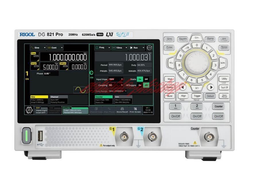 1PCS NEW Rigol DG821 Pro Function/Arbitrary Waveform Generator 1 Channel 25 MHz
