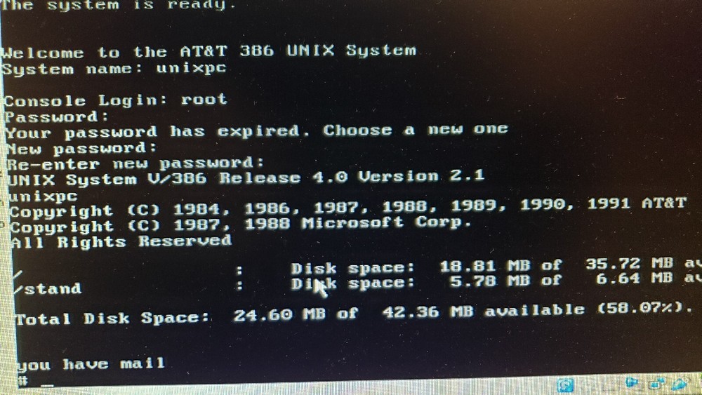 AT&T UNIX System V Release 4 Version 2.1