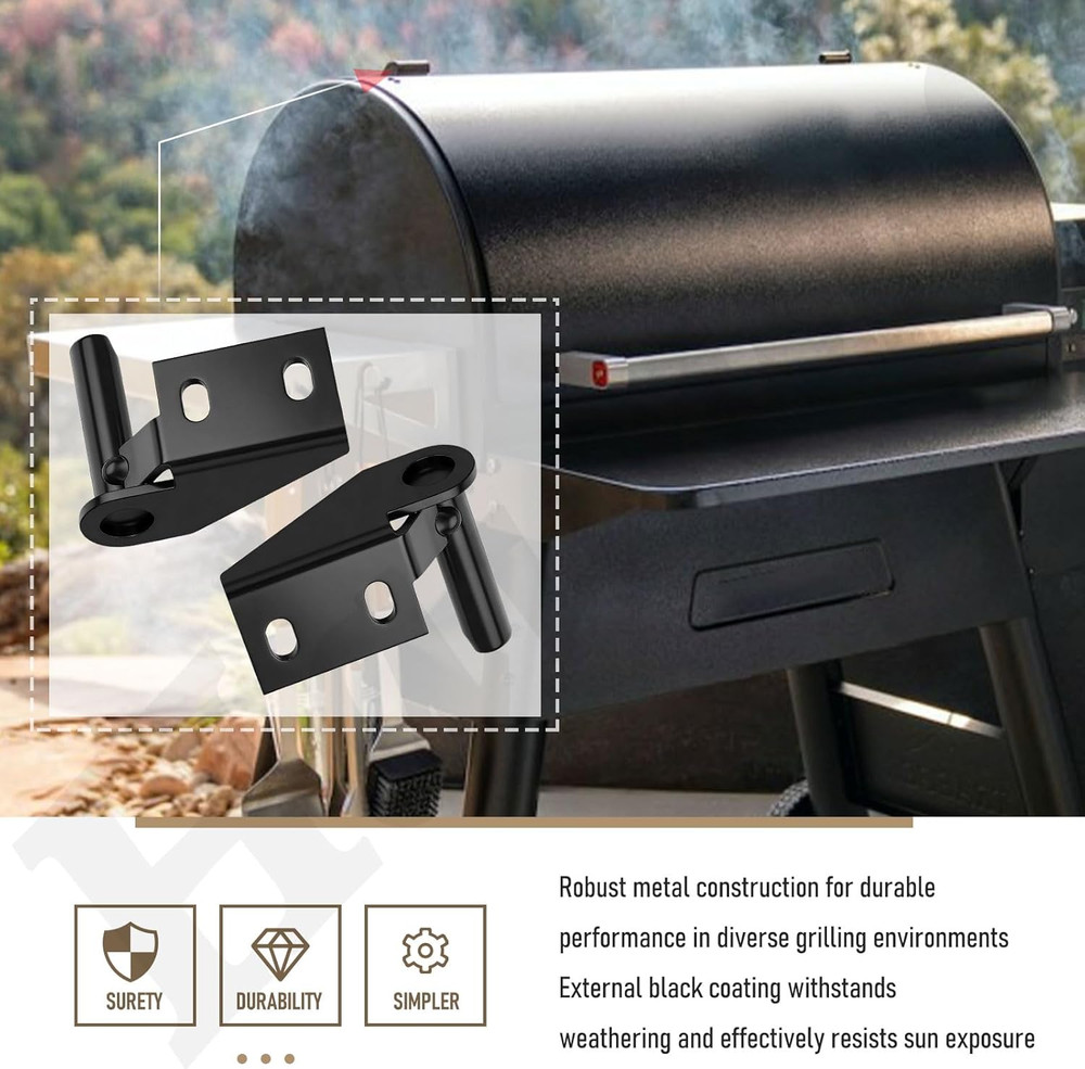 Lid Hinge Kit KIT0001 Use for Many Traeger Models, Traeger Lid Hinge Kit Include