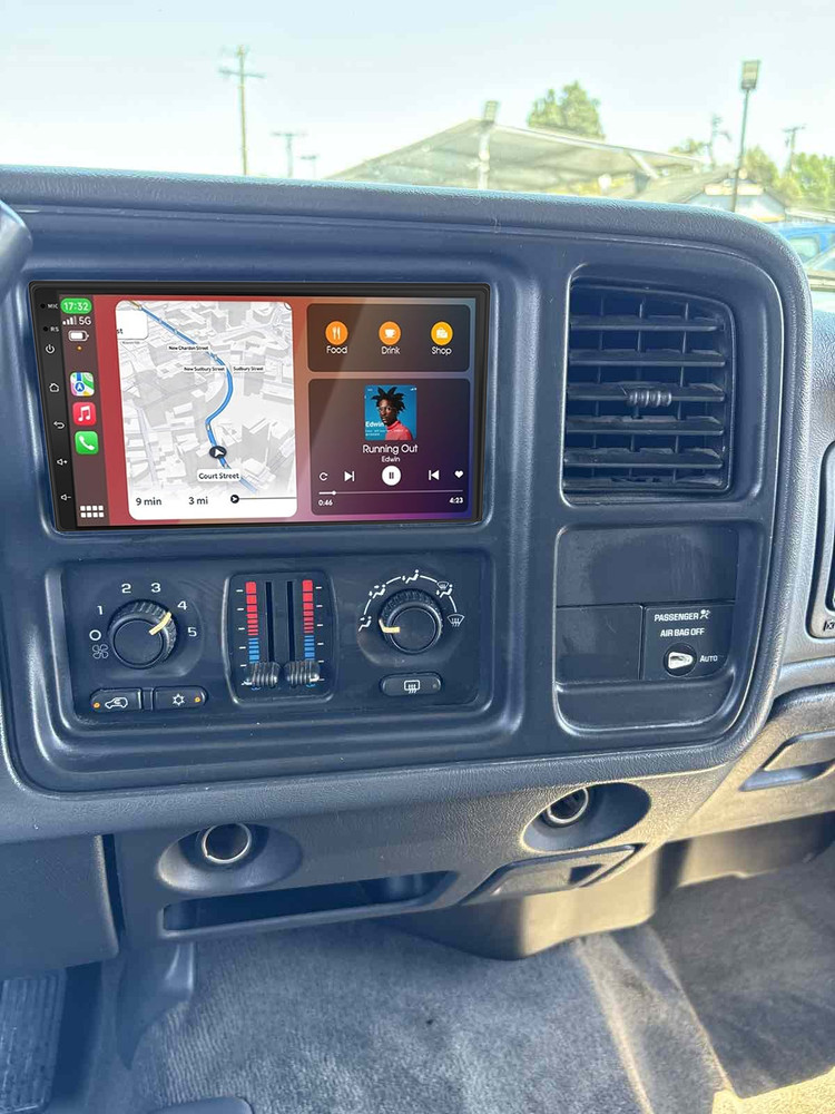 Android 15 For 2003-2006 Chevy Silverado 1500 2500 Apple Carplay Car Radio GPS