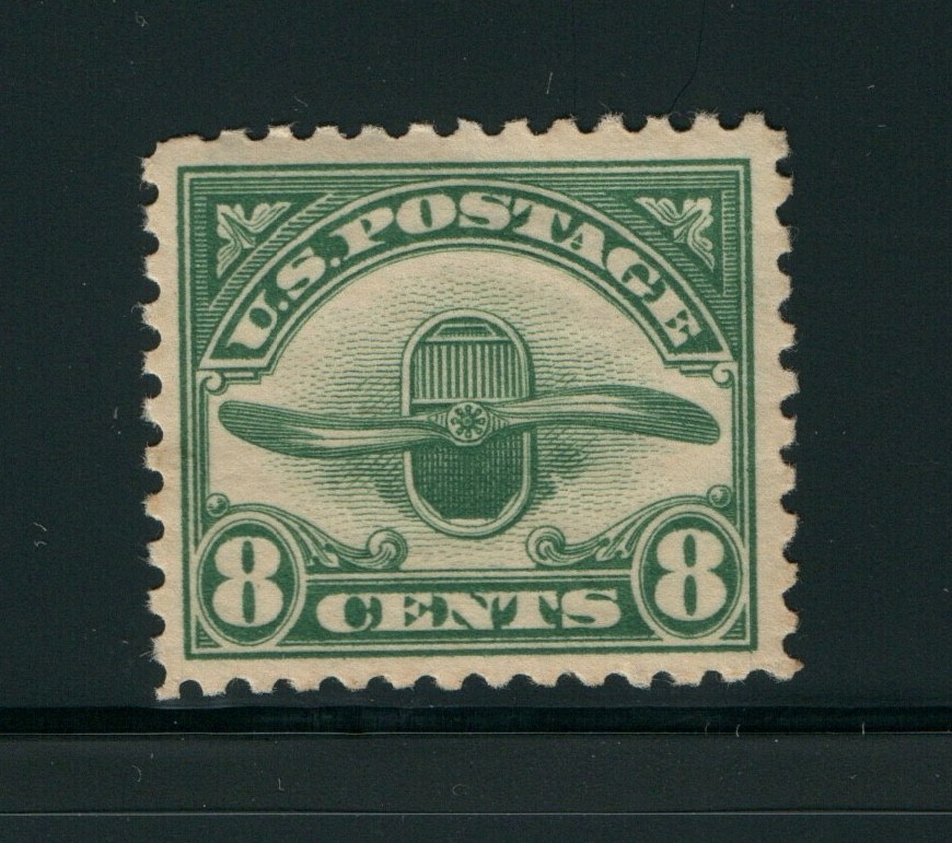 US Airmail Scott  C4  Airplane Propeller  Mint NH