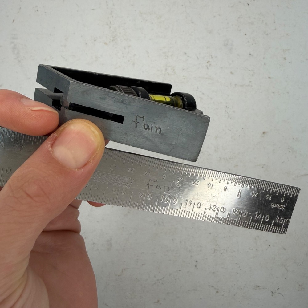 Johnson Level & Tool 6" Combination Square w/ Scribe Pin