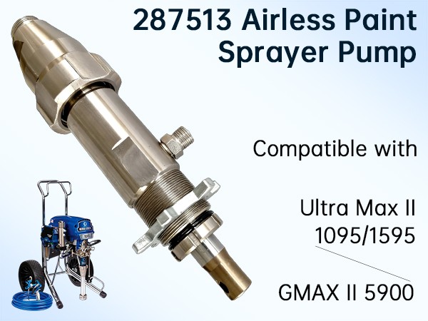 Airless Paint Sprayer 287552 Cylinder For 287513 Pump 1095 1595 5900 Replace