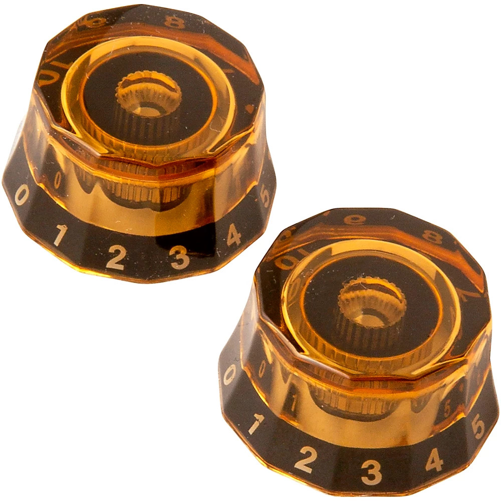PRS Lampshade Knobs, Set of 2 Amber